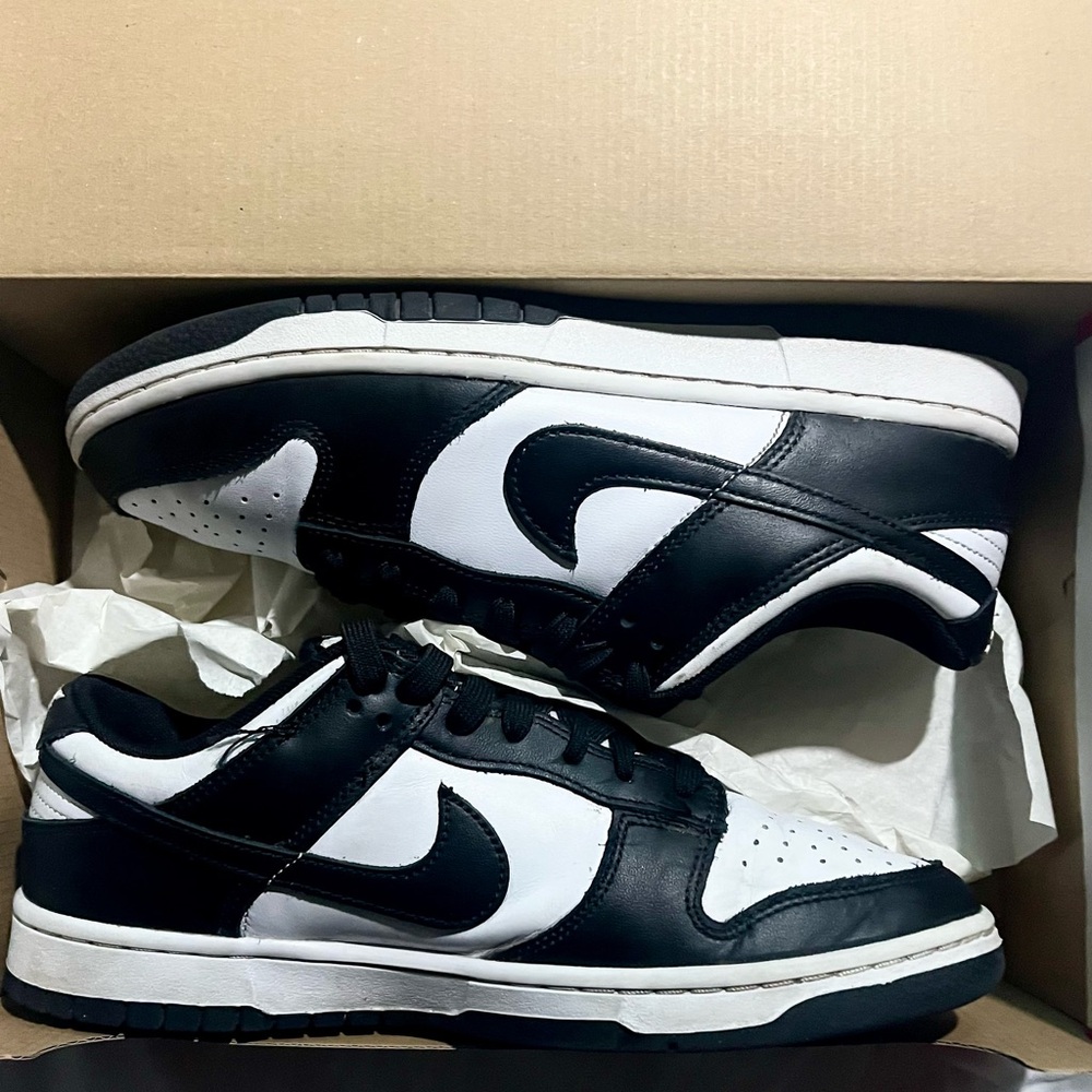 Nike Black and White Retro Sneakers